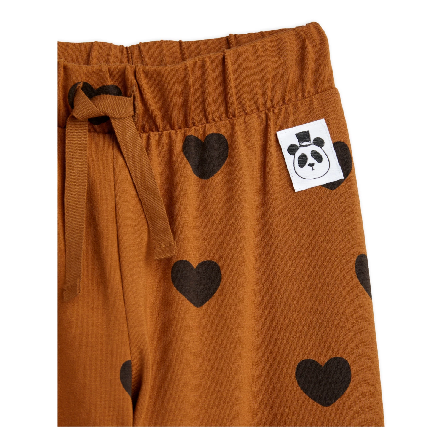 Hot Sale 🎁 Tencel Heart Trousers Brown Mini Rodini Fashion Children 😀 2 Hot Sale 🎁 Tencel Heart Trousers Brown Mini Rodini Fashion Children 😀 - Image 2