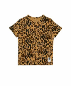 Cheapest 💯 Tencel Leopard Print T-shirt Brown Mini Rodini Fashion Baby, Children 😍