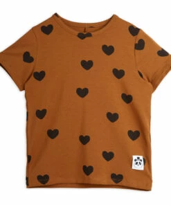 Best Pirce ⭐ Tencel T-Shirt Brown Mini Rodini Fashion Baby, Children 👏