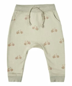 Best Sale 🎉 Terry Bike Trousers Green water Rylee + Cru Fashion Baby, Children 🔥