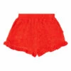 Coupon 👍 Terry Cloth Frill Shorts Red Emile et Ida Fashion Children 🛒