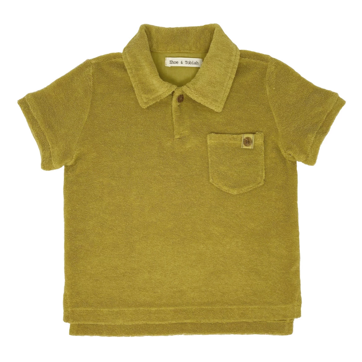 Discount 🔔 Terry Cloth Polo Shirt Ochre Zhoe & Tobiah Fashion Children ✨ 1 Discount 🔔 Terry Cloth Polo Shirt Ochre Zhoe & Tobiah Fashion Children ✨