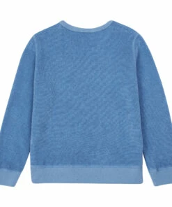 Deals 🛒 Terry Cloth Sweatshirt Blue Zhoe & Tobiah Fashion Children 🔔 -Outlet Kids' Fashion Store terry cloth sweatshirt blue zhoe tobiah fashion children 2