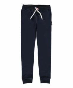 Outlet 🔥 Terry Slim Joggers Navy blue Sweet Pants Fashion Teen, Children 👍 -Outlet Kids' Fashion Store terry slim joggersterry slim joggers navy blue sweet pants fashion teen children 2