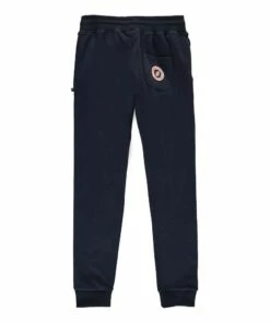 Outlet 🔥 Terry Slim Joggers Navy blue Sweet Pants Fashion Teen, Children 👍