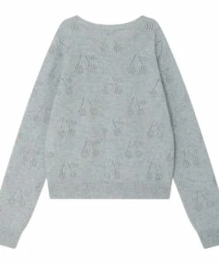 Best Pirce ❤️ Thindra Cashmere Cardigan Grey Bonpoint Fashion Children 🧨 -Outlet Kids' Fashion Store thindra cashmere cardigan grey bonpoint fashion children 2