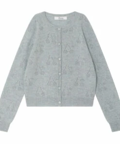 Best Pirce ❤️ Thindra Cashmere Cardigan Grey Bonpoint Fashion Children 🧨