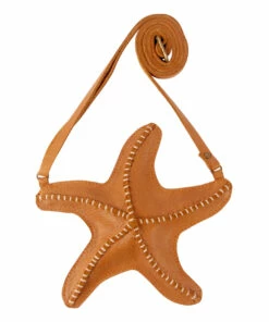 Promo ⌛ Thysa Leather Bag Camel Donsje Fashion Children 🌟