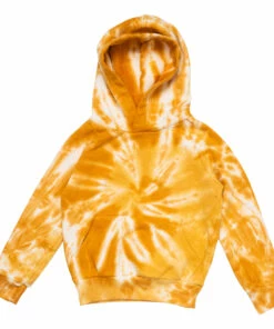 Deals 🔔 Tie-dye Hoodie Lemon yellow Californian Vintage Fashion Teen, Children 🛒