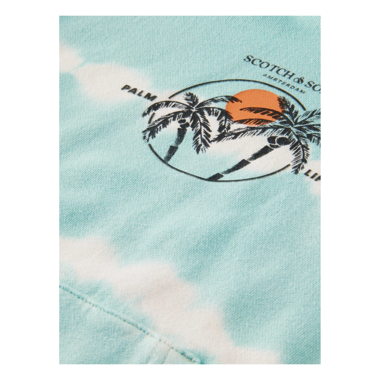 Buy ๐ Tie-Dye Hoodie Light Blue Scotch & Soda Fashion Teen, Children ๐งจ 2 Buy ๐ Tie-Dye Hoodie Light Blue Scotch & Soda Fashion Teen, Children ๐งจ - Image 2