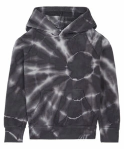 Best Sale 💯 Tie-Dye Hoodie Charcoal grey Californian Vintage Fashion Teen, Children 🌟