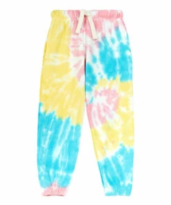 Brand new 😀 Tie-dye Joggers Yellow Californian Vintage Fashion Teen, Children 🎁