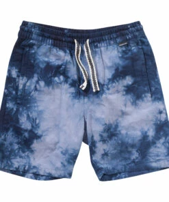 Flash Sale ⭐ Tie-Dye Shorts Navy blue Munsterkids Fashion Teen, Children ⌛
