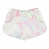 New 🔔 Tie-Dye Shorts Pink Simple Kids Fashion Teen, Children 👏