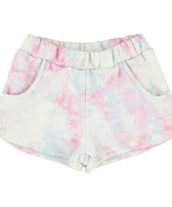 New 🔔 Tie-Dye Shorts Pink Simple Kids Fashion Teen, Children 👏