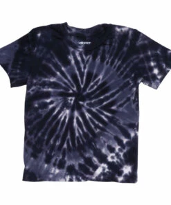 Best deal 🎁 Tie-dye T-hirt Midnight blue Californian Vintage Fashion Teen, Children ✨