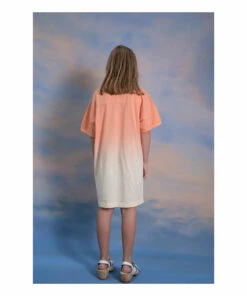 Discount ✔️ Tie-dye T-shirt 👗 Dress Orange Repose AMS Fashion Teen, Children ⭐ -Outlet Kids' Fashion Store tie dye t shirt dresstie dye t shirt dress orange repose ams fashion teen children 4