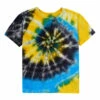 Buy 🔥 Tie-dye T-Shirt Black Californian Vintage Fashion Teen, Children 🤩