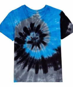 New 🔔 Tie-dye T-Shirt Grey Californian Vintage Fashion Teen, Children 💯