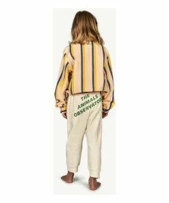 Brand new ✨ Tiger Striped Jacket Pale pink The Animals Observatory Fashion Teen, Children 🎉 -Outlet Kids' Fashion Store tiger striped jacket pale pink the animals observatory fashion teen children 2