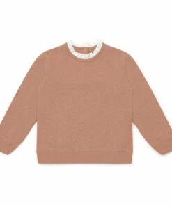 Flash Sale 🎉 Tilia Organic Cotton Sweatshirt Camel Bonton Fashion Children ✔️