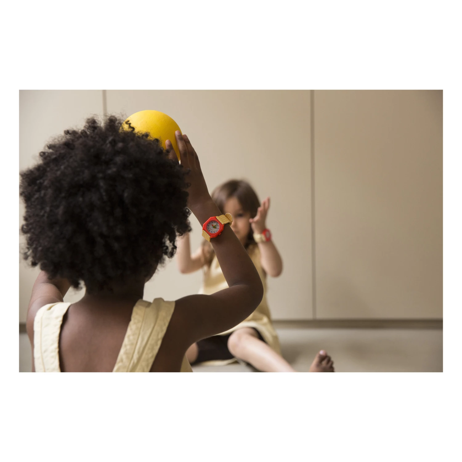 Deals ❤️ Tinycottons x Mini Kyomo - Vichy Watch Yellow Mini Kyomo Fashion Children 🛒 3 Deals ❤️ Tinycottons x Mini Kyomo - Vichy Watch Yellow Mini Kyomo Fashion Children 🛒 - Image 3