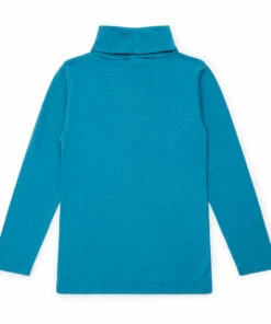 Deals 🤩 Titou Organic Cotton Turtleneck Peacock blue Bonton Fashion Children 🛒 -Outlet Kids' Fashion Store titou organic cotton turtleneck peacock blue bonton fashion children 2