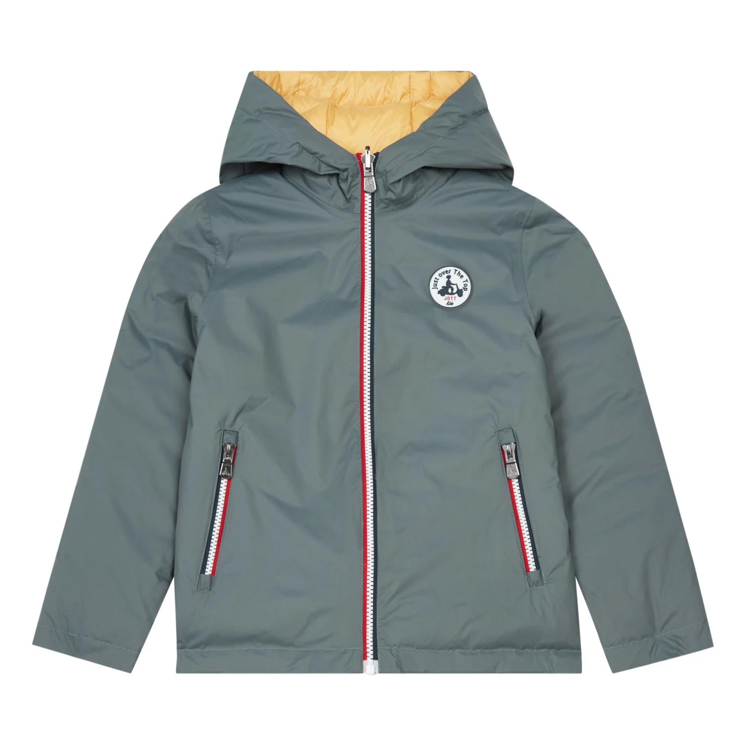 Wholesale โจ Tokyo Reversible Waterproof Down Jacket Grey Jott Fashion Teen, Children ๐ 1 Wholesale โจ Tokyo Reversible Waterproof Down Jacket Grey Jott Fashion Teen, Children ๐