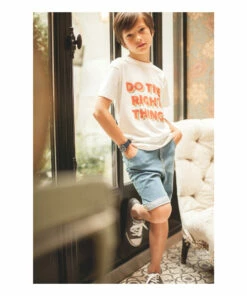 Wholesale 👏 Tom T-shirt Ecru Louis Louise Fashion Children 🛒 -Outlet Kids' Fashion Store tom t shirt ecru louis louise fashion children 2
