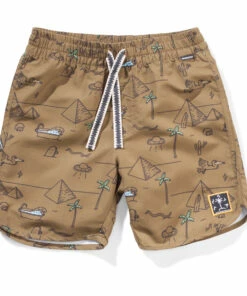 Top 10 ⌛ Tombraider Swim Trunks Brown Munsterkids Fashion Teen, Children 😍