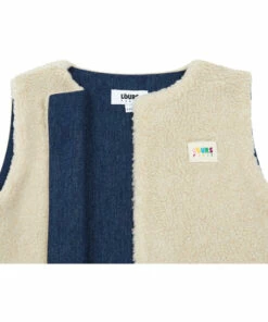 Cheapest 👍 Tomorrow Vest Ecru Lours Paris Fashion Children 🎉 -Outlet Kids' Fashion Store tomorrow vest ecru lours paris fashion children 4