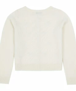 Best Sale 🎁 Tonia Cashmere Cardigan - C&eacute;r&eacute;monie Collection - Ecru Bonpoint Fashion Children 🎉 -Outlet Kids' Fashion Store tonia cashmere cardigan c eacute r eacute monie collection ecru bonpoint fashion children 2