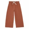 Wholesale ❤️ Tosca Cotton Muslin Trousers - Marlot x Smallable Exclusive - Terracotta Marlot Paris Fashion Children 🔔