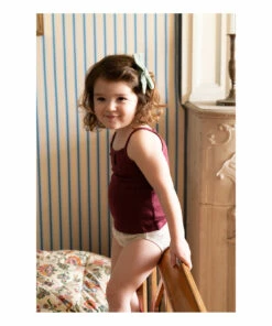 Budget ✔️ Tranquille Organic Cotton Tank Top Aubergine Risu Risu Fashion Teen, Children 👏 -Outlet Kids' Fashion Store tranquille organic cotton tank top aubergine risu risu fashion teen children 2