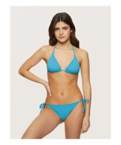 Cheapest 🤩 Triangle 👙 Bikini Top Blue Miska Paris Fashion Teen, Children 🔔 -Outlet Kids' Fashion Store triangle bikini top blue miska paris fashion teen children 2