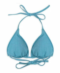 Cheapest 🤩 Triangle 👙 Bikini Top Blue Miska Paris Fashion Teen, Children 🔔