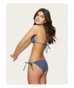 Best Pirce 👏 Triangle 👙 Bikini Top Petrol blue Miska Paris Fashion Teen, Children 🛒 -Outlet Kids' Fashion Store triangle bikini top petrol blue miska paris fashion teen children 3