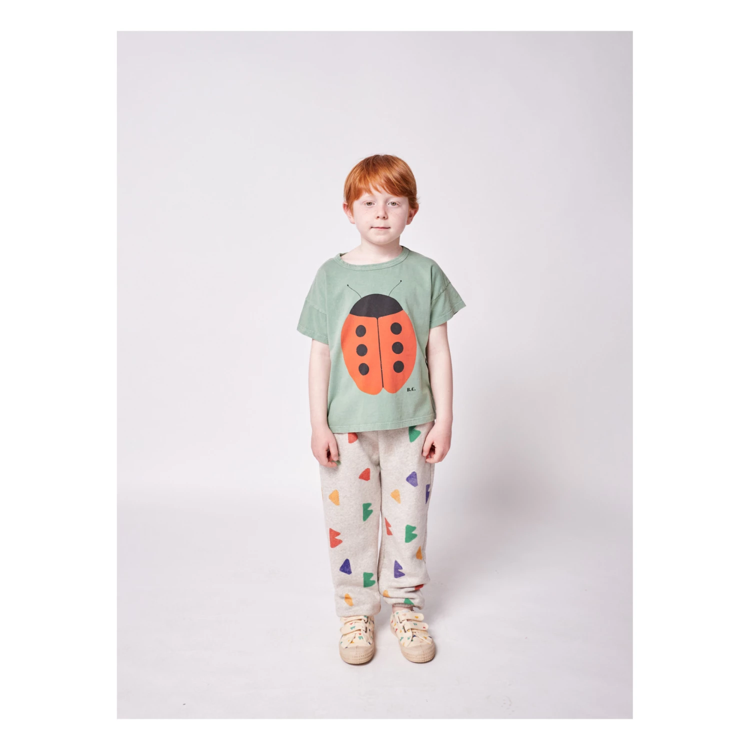 Cheapest ✔️ Triangle Joggers Heather grey Bobo Choses Fashion Children ⌛ 3 Cheapest ✔️ Triangle Joggers Heather grey Bobo Choses Fashion Children ⌛ - Image 3