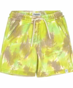 New ⭐ Trinity Shorts Yellow green Finger in the nose Fashion Teen, Children ⌛