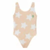 Budget ✔️ Trout Recycled Polyester 🩱 Swimsuit Pale pink The Animals Observatory Fashion Children 🔔