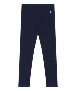 Coupon 🔔 Tsuneo Leggings Navy blue Petit Bateau Fashion Children 🎁