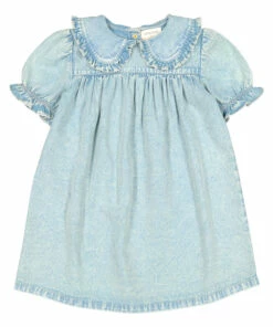 Coupon 🛒 Twiggy Chambray 👗 Dress Denim blue Louis Louise Fashion Children 👏