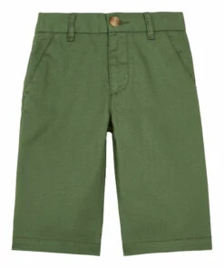 Best deal 🌟 Twill Bermuda Shorts Sage Hundred Pieces Fashion Teen, Children ✨