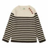 Cheap 🔥 Two-Tone Organic Cotton Jumper Chocolate FUB Fashion Children ⭐