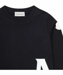 Discount ⌛ Two-Tone T-Shirt Black Moncler Fashion Teen, Children 🌟 -Outlet Kids' Fashion Store two tone t shirt black moncler fashion teen children 1