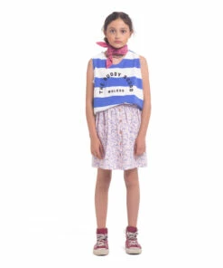 Best Sale 🔔 Two-Tone Top Blue Piupiuchick Fashion Children 🌟 -Outlet Kids' Fashion Store two tone top blue piupiuchick fashion children 4
