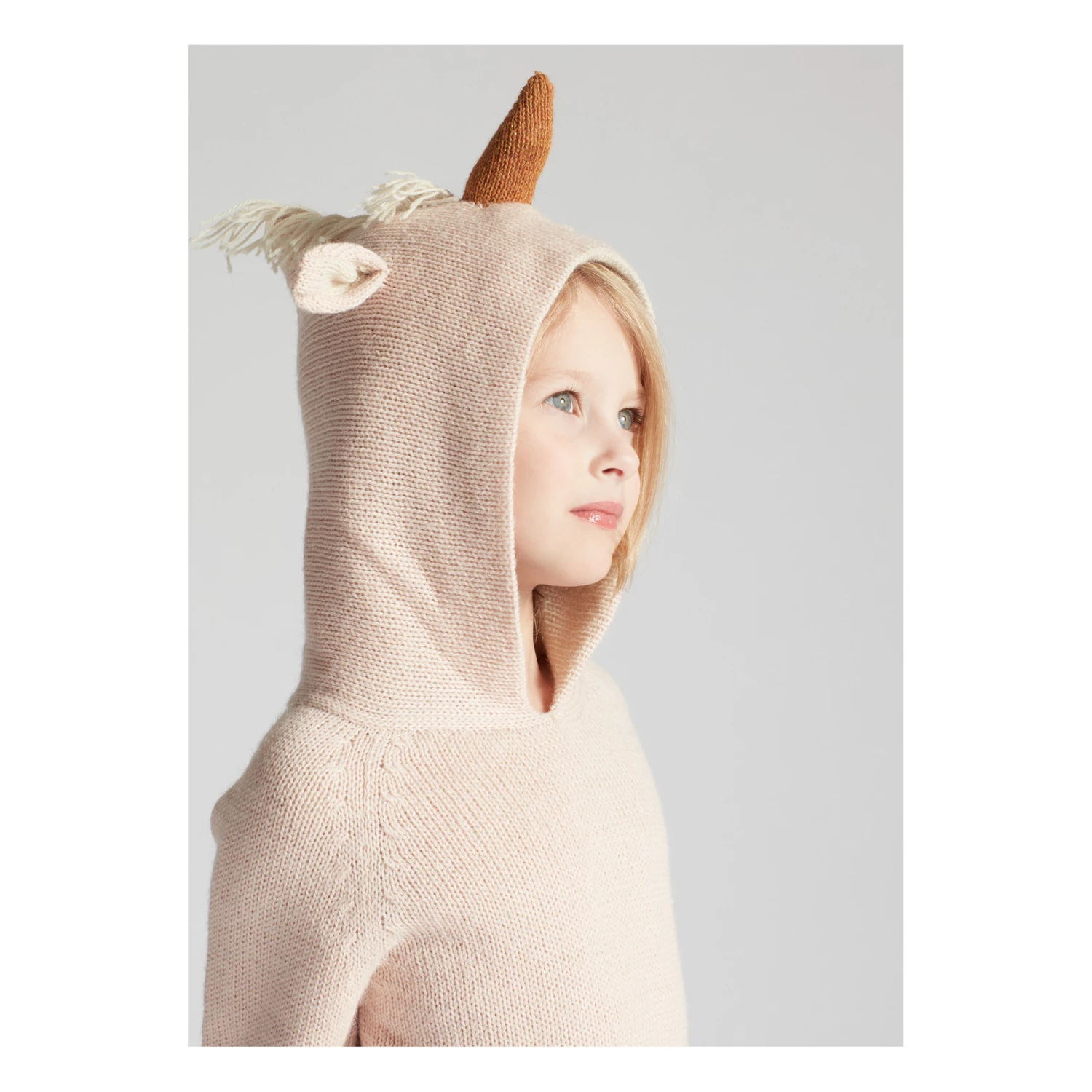 Brand new ๐ Unicorn Baby Alpaca Burnous Pale pink Oeuf NYC Fashion Baby, Children โค๏ธ 3 Brand new ๐ Unicorn Baby Alpaca Burnous Pale pink Oeuf NYC Fashion Baby, Children โค๏ธ - Image 3