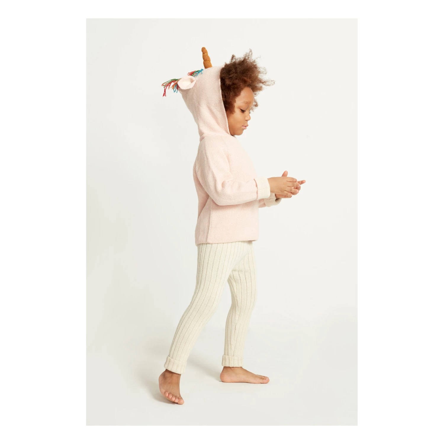 Brand new ๐ Unicorn Baby Alpaca Burnous Pale pink Oeuf NYC Fashion Baby, Children โค๏ธ 4 Brand new ๐ Unicorn Baby Alpaca Burnous Pale pink Oeuf NYC Fashion Baby, Children โค๏ธ - Image 4