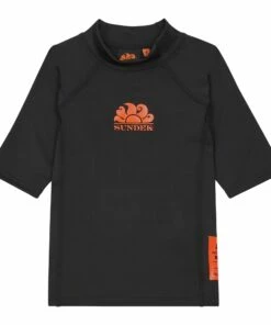 Top 10 ⌛ UV-Protection T-shirt Black Sundek Fashion Teen, Children 🔔