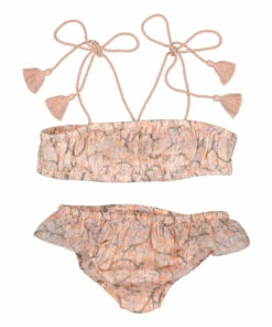 Hot Sale ❤️ Vague 👙 Bikini Pink Louis Louise Fashion Children ⭐